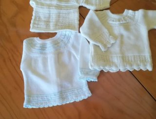 Conjunto Ropa Bebé Tejido