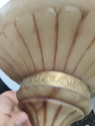Lámpara colgante antigua dorada