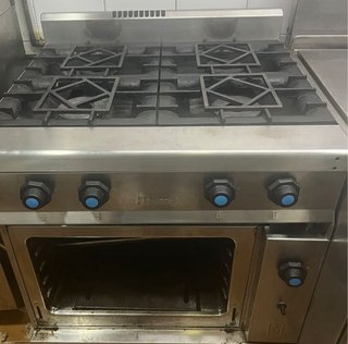 Cocina Industrial Gas 4 Fuegos
