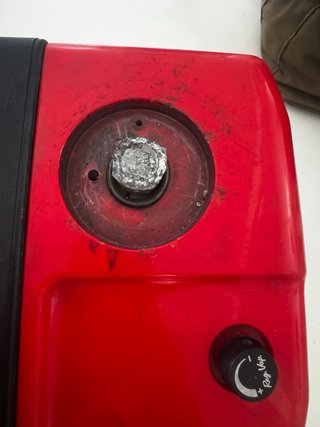 Limpiador a vapor rojo