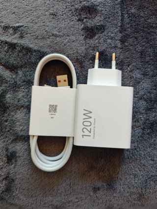 Cargador Xiaomi 120W + Cable USB