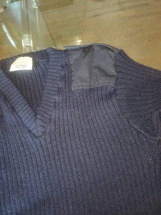 Jersey azul de punto