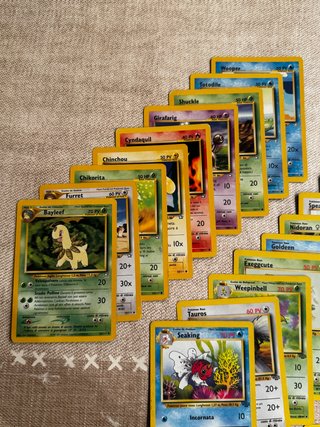 Lotto Carte Pokemon Base, Rocket, Fos