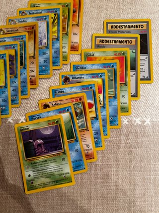 Lotto Carte Pokemon Base, Rocket, Fos
