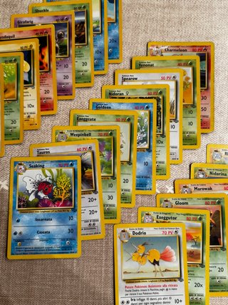 Lotto Carte Pokemon Base, Rocket, Fos