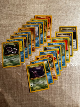 Lotto Carte Pokemon Base, Rocket, Fos