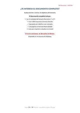 APUNTES CAP MERCANCÍAS - 4.993 preguntas oficiales