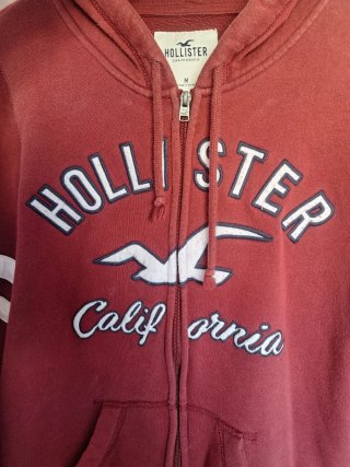 Chaqueta Hollister Mujer Talla M Roja