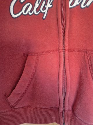 Chaqueta Hollister Mujer Talla M Roja