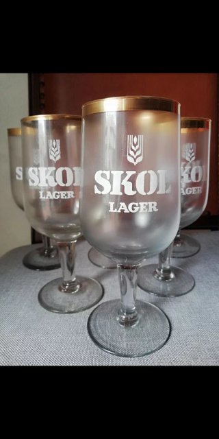 12 bicchieri Skol