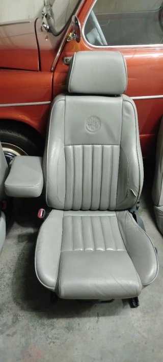 Asientos Alfa Romeo 156 Cuero Gris