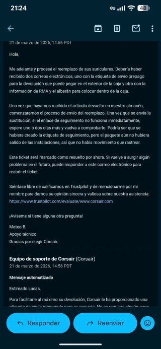 Auriculares Inalámbricos Corsair Virtuoso Max
