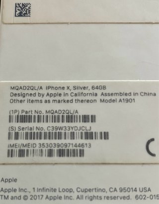 iPhone X Plateado