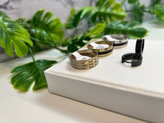 Set Gioielli Uomo Acciaio Inossidabile