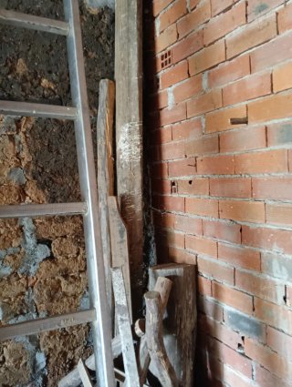 Vigas de madera antiguas