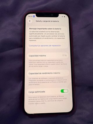 iPhone 12 Rosso