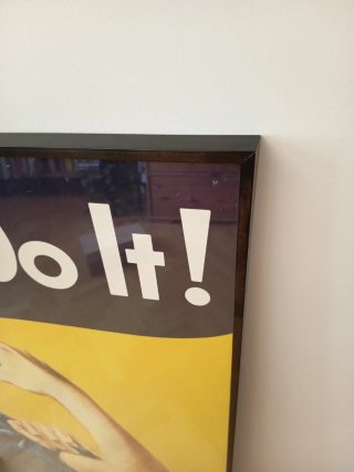 Póster We Can Do It! con marco