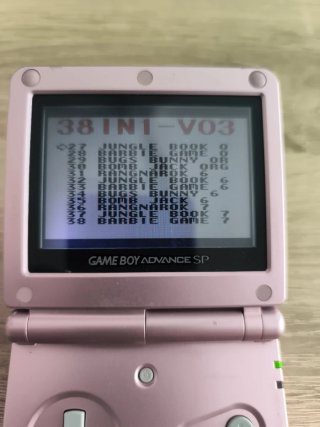 Multijuego Game Boy Advance SP 38 en 1