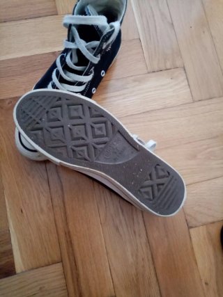 Converse All Star Hi Negras Talla 38