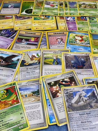 50 cartas pokémon 1995-2009 inglés