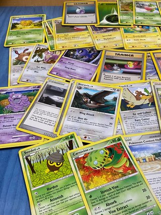 50 cartas pokémon 1995-2009 inglés