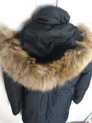 Chaquetón Nice Things negro mujer talla M