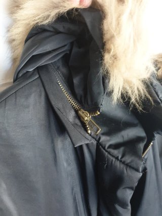 Chaquetón Nice Things negro mujer talla M