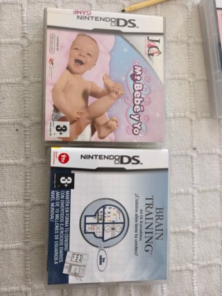 Nintendo DS Blanca + 3 Juegos