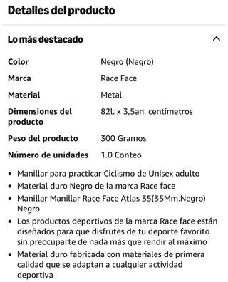 Manillar Race Face Atlas