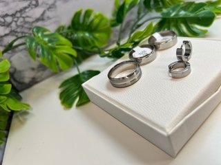 Set di gioielli in acciaio inossidabile da uomo confezione