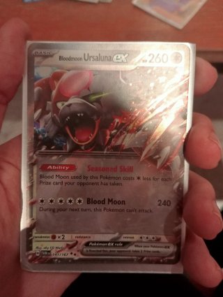 Ursaluna ex Carta Pokémon