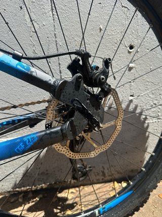 Bicicleta Rockrider ST120 26 Azul