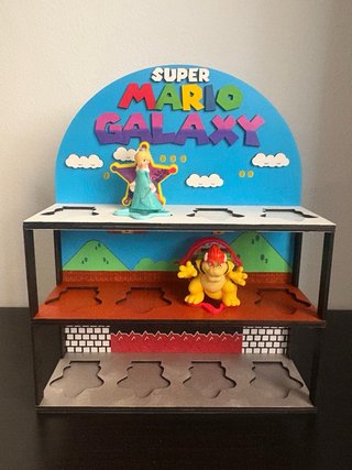 Espositore Super Mario McDonald's + Torre Monete