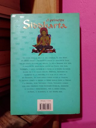 Libro "El principe Siddharta: La sonrisa de Buda"
