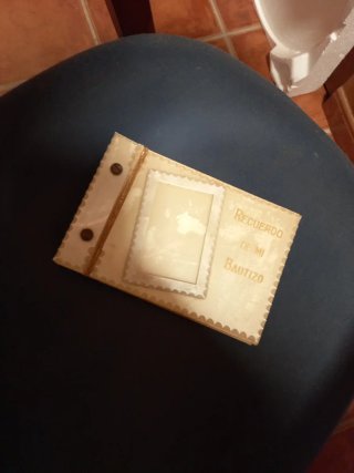 Álbum Bautizo Vintage Nácar
