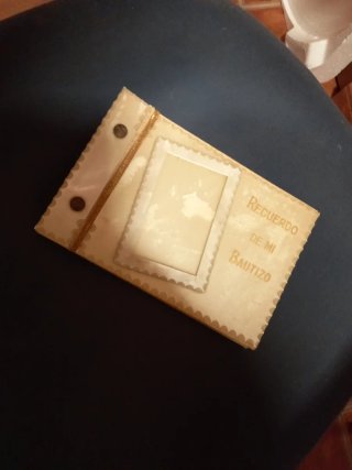 Álbum Bautizo Vintage Nácar