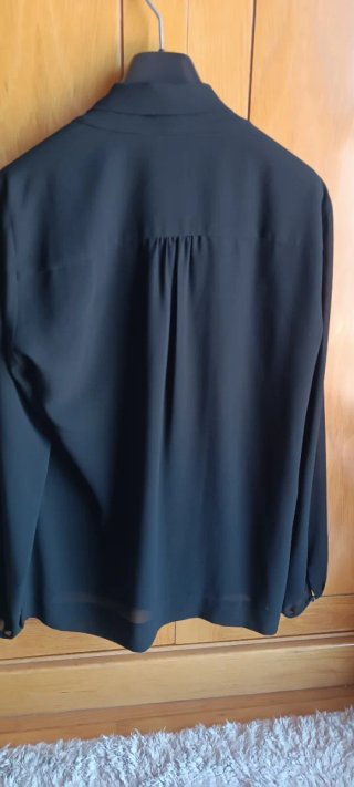 Blusa gasa negra OKY - COKY