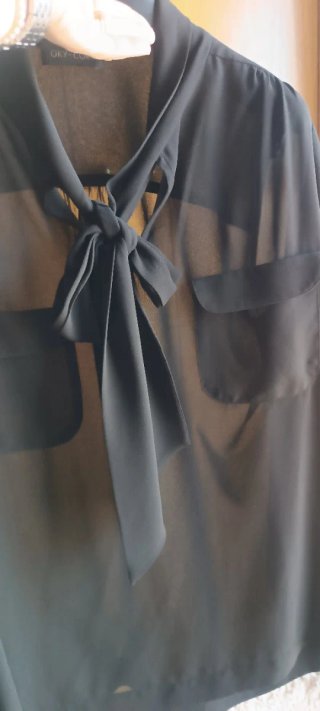 Blusa gasa negra OKY - COKY