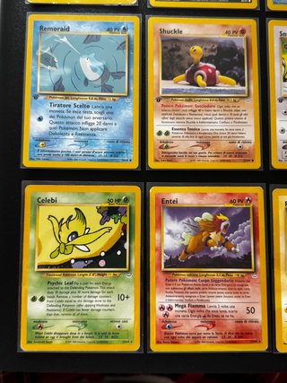 Lotto Carte Pokemon NeoRevelation-Shining Magikarp