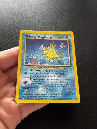 Lotto Carte Pokemon NeoRevelation-Shining Magikarp