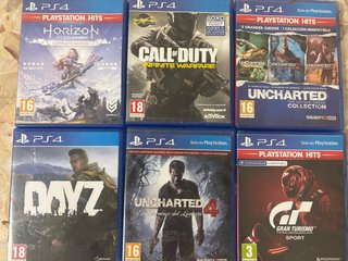 Se venden juegos ps4