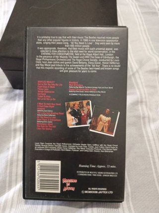 Cinta VHS The Beatles - Royal Philharmonic Orchest