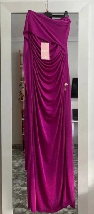 Vestido color buganvilla para graduación, boda,etc