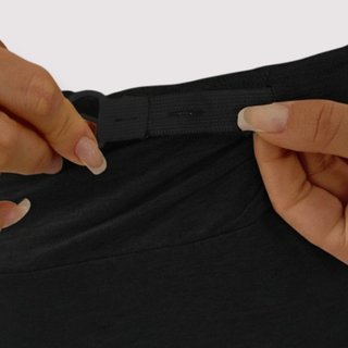 Shorts Premamá SHEIN Talla S Negro