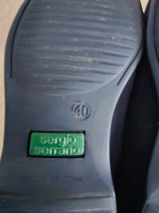 Zapatos Sergio Serrano Azul