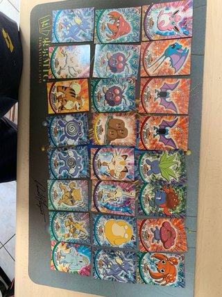 Lotto 80 carte Pokemon Topps miste