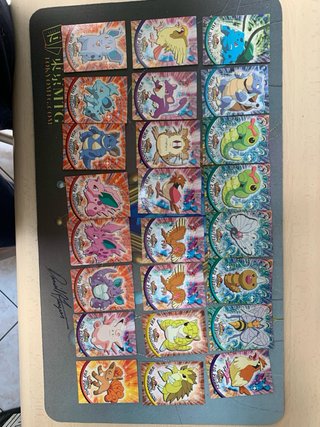 Lotto 80 carte Pokemon Topps miste