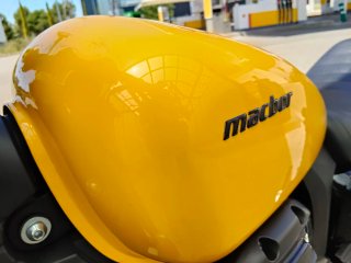 Macbor Rockster Flat 125 2021 Amarillo Piolín
