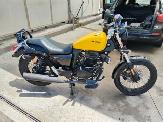 Macbor Rockster Flat 125 2021 Amarillo Piolín