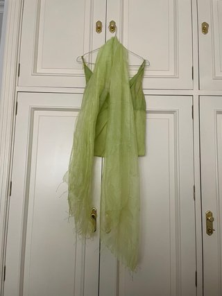 Vestido de fiesta Tintoretto verde